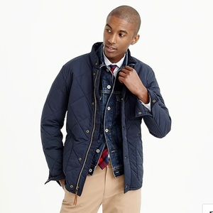 Jcrew Mens Sussex Quilted Jacket